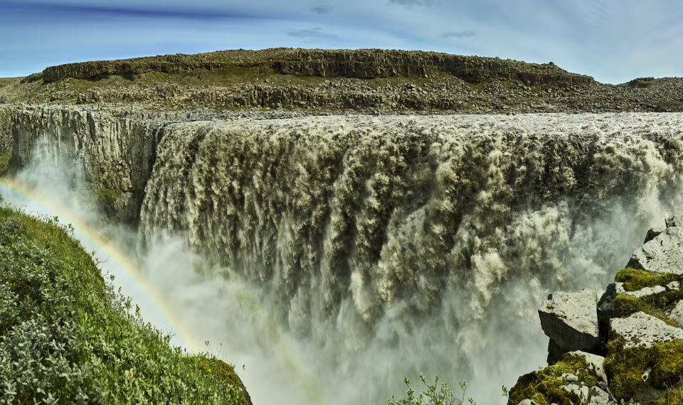 Dettifoss Waterfall, Northeast Iceland, Vatnajökull NP, Iceland